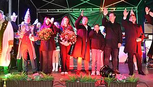 Neues Prinzenpaar besteigt den Thron