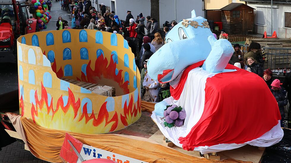 Faschingsumzug in Wölfersheim