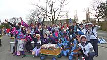 "Hasenspringer"-Umzug und Party in Rosbach