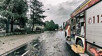 Impressionen aus Gießen nach dem Unwetter