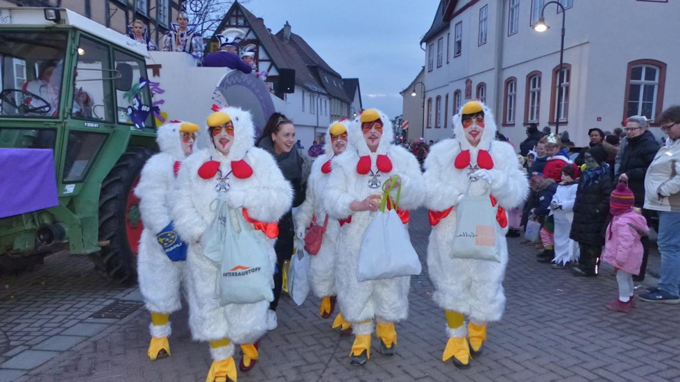 Rathausst&uuml;rmung, Umzug und Faschingsparty in Rosbach