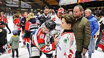 im Abschiedsspiel von Harry Lange - Team Harry & Friends gegen Team Oberliga-Meister