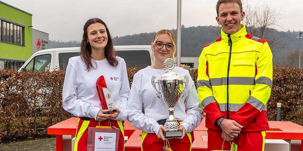 DRK Mittelhessen gewinnt  Rettungsdienstschul-Meisterschaften