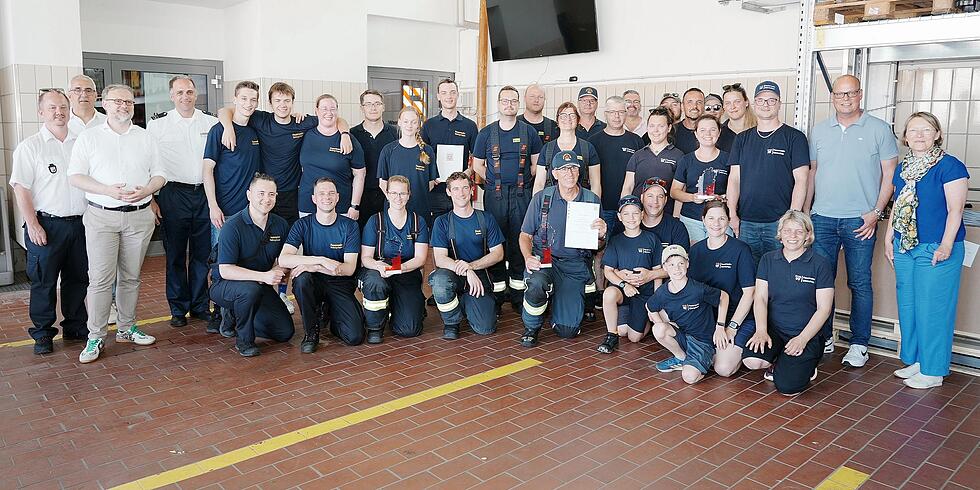 Feuerwehr verteidigt Titel auf Bezirksebene