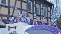 Rathausst&uuml;rmung, Umzug und Faschingsparty in Rosbach