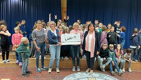 Kinder zeigen Herz und Einsatzfreude