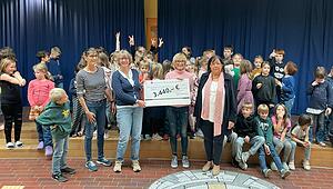 Kinder zeigen Herz und Einsatzfreude