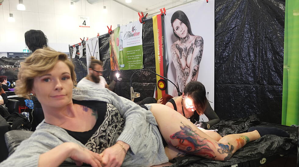 Tattoo-Convention in den Hessenhallen