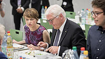Bundespräsident Steinmeier besucht Hessen