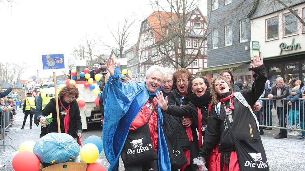 Faschingsumzug in Friedberg