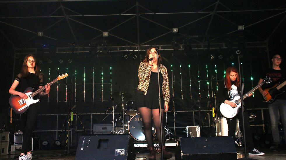 Rock im Sprudelhof  der Musikschule Bad Nauheim