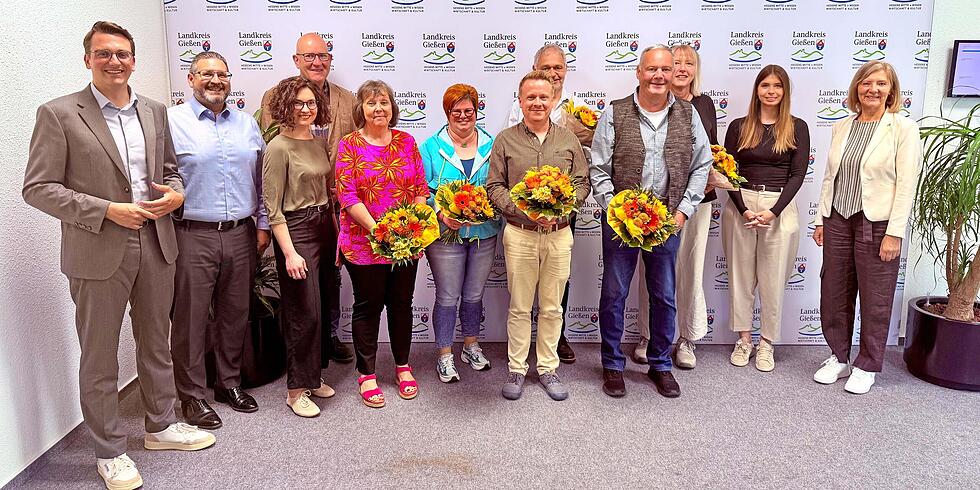 Landkreis Gie&szlig;en w&uuml;rdigt Mitarbeitende