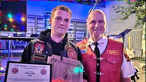 Perry Carter Award f&uuml;r Gie&szlig;ener Feuerwehr-Biker