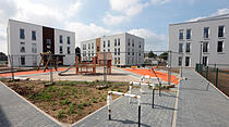 Friedberg:Housing Area Begehung