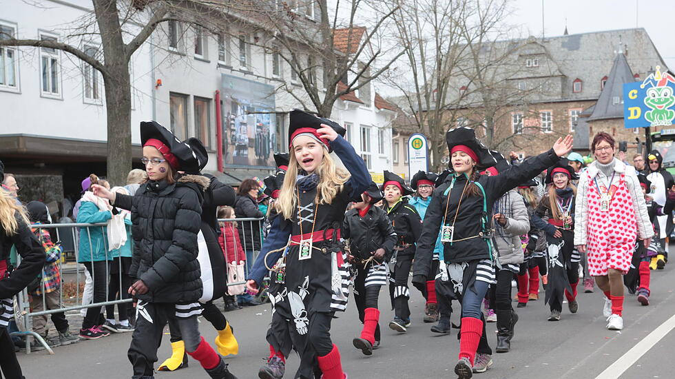 Faschingsumzug in Friedberg