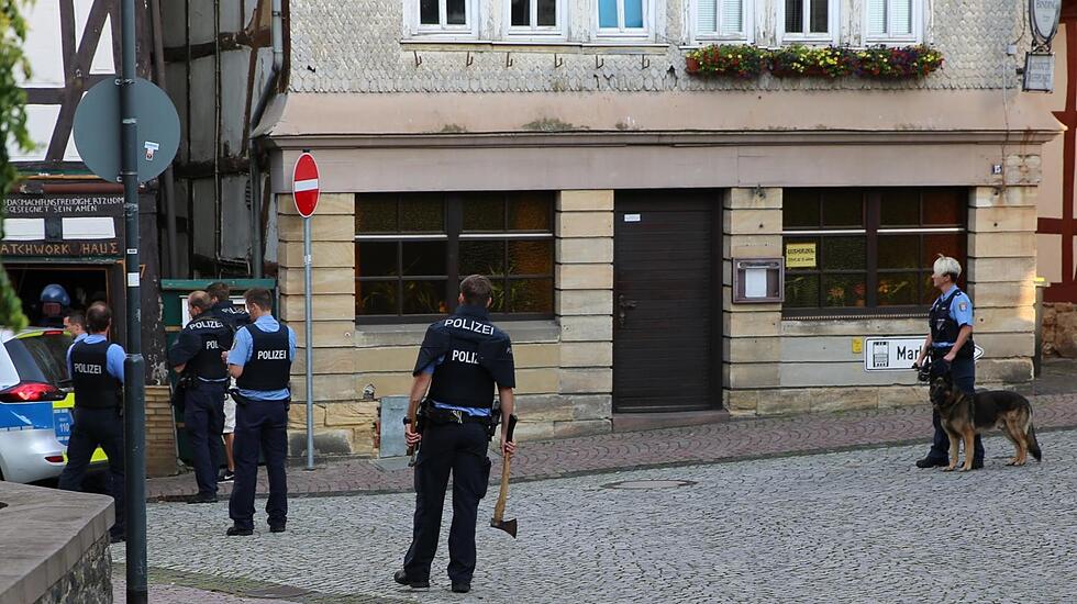 Polizei-Großeinsatz in Alsfeld