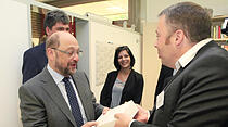 Der Schulz-Besuch in Bildern