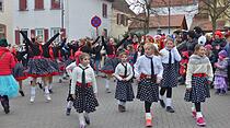 "Hasenspringer"-Umzug und Party in Rosbach