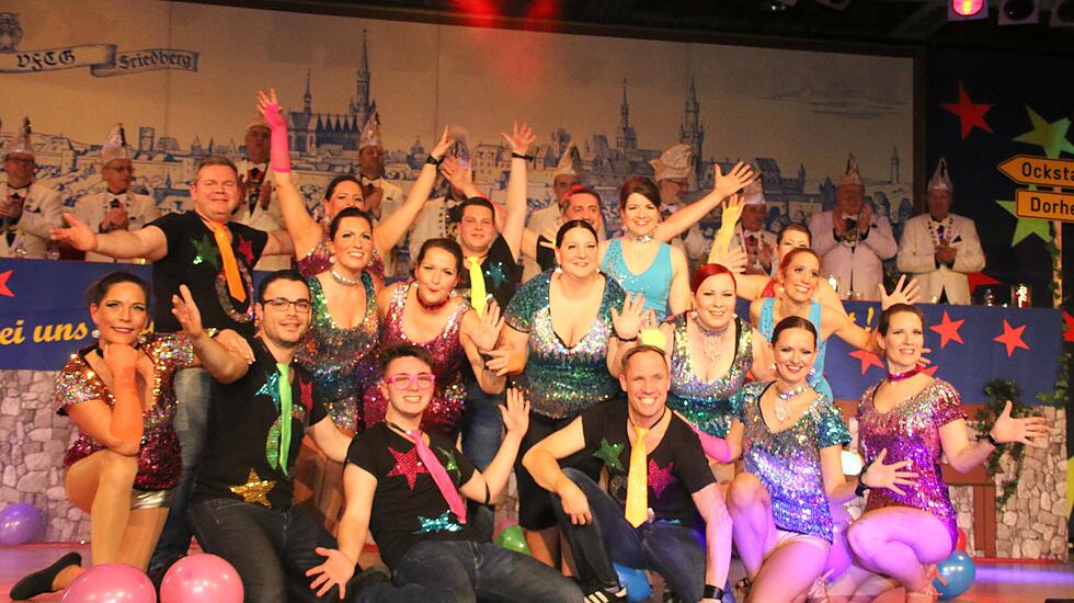 N&auml;rrische Ausgelassenheit bei der VFCG