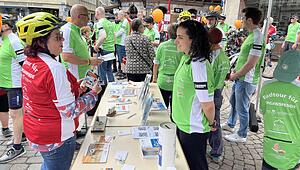 Radtour wirbt f&uuml;r Organspende