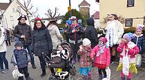 "Hasenspringer"-Umzug und Party in Rosbach