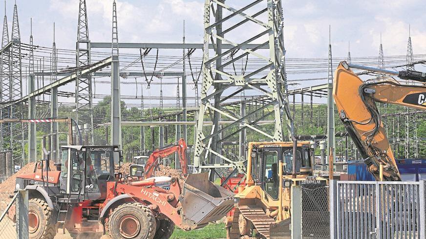 Baustellen in der Stadt Gießen