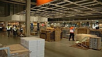 So sieht's kurz vor der Eröffnung in IKEA Wetzlar aus