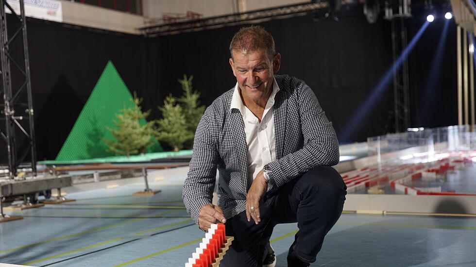 So lief der Domino-Weltrekord in Nidda