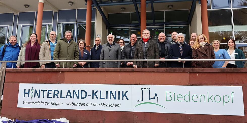 Logo f&uuml;r Hinterland-Klinik vorgestellt