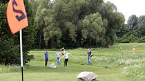 Eine Runde Fußballgolf in Wölfersheim