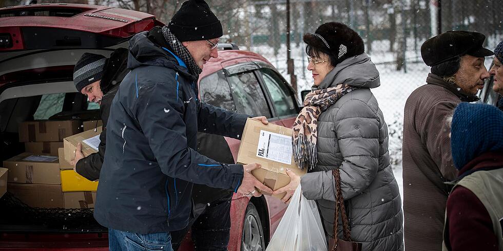 Die Hilfe geht weiter