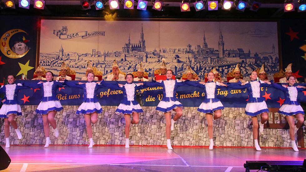 N&auml;rrische Ausgelassenheit bei der VFCG