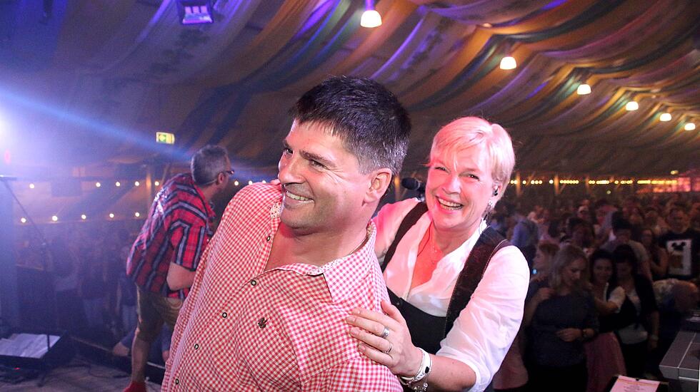 Party auf dem Herbstmarkt Friedberg