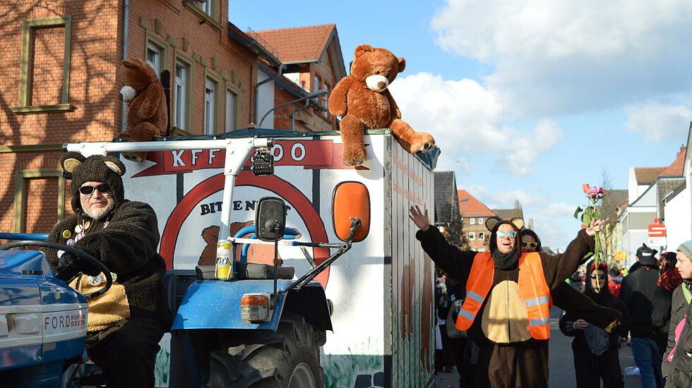 Der Faschings-Umzug 2018 in Krofdorf-Gleiberg