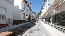 Impressionen der neugestalteten Fußgängerzone Bad Nauheim