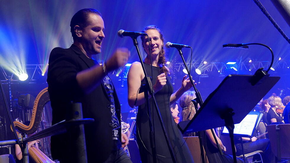 Crossover-Konzert auf der Seewiese mit der jungen Philharmonie Frankfurt