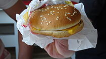 Der Test des Burger-King-Lieferservice in Bildern
