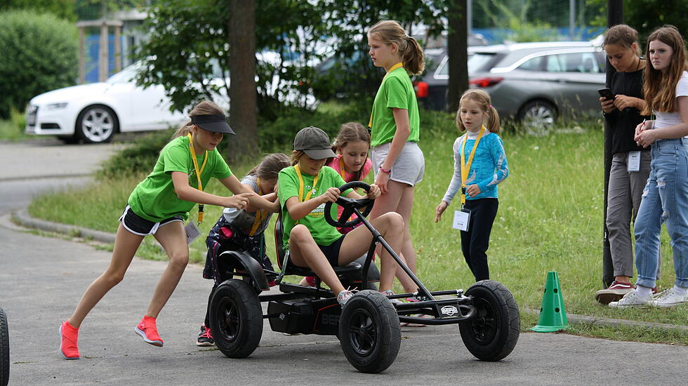 So war der erste Tag des Landeskinderturnfestes in Gießen