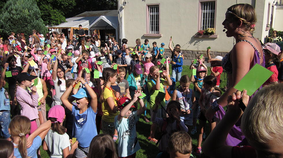 "Jumanji" beim Kinderplaneten in Karben