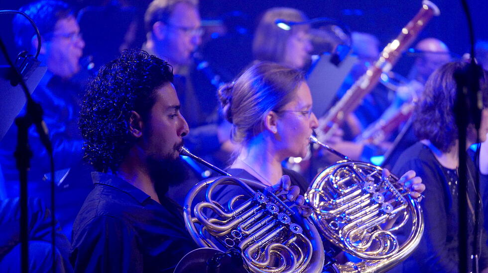 Crossover-Konzert auf der Seewiese mit der jungen Philharmonie Frankfurt