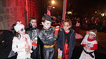 Halloween-Treiben in der Wasserburg