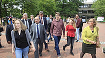Der Schulz-Besuch in Bildern