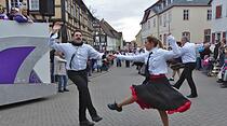 "Hasenspringer"-Umzug und Party in Rosbach