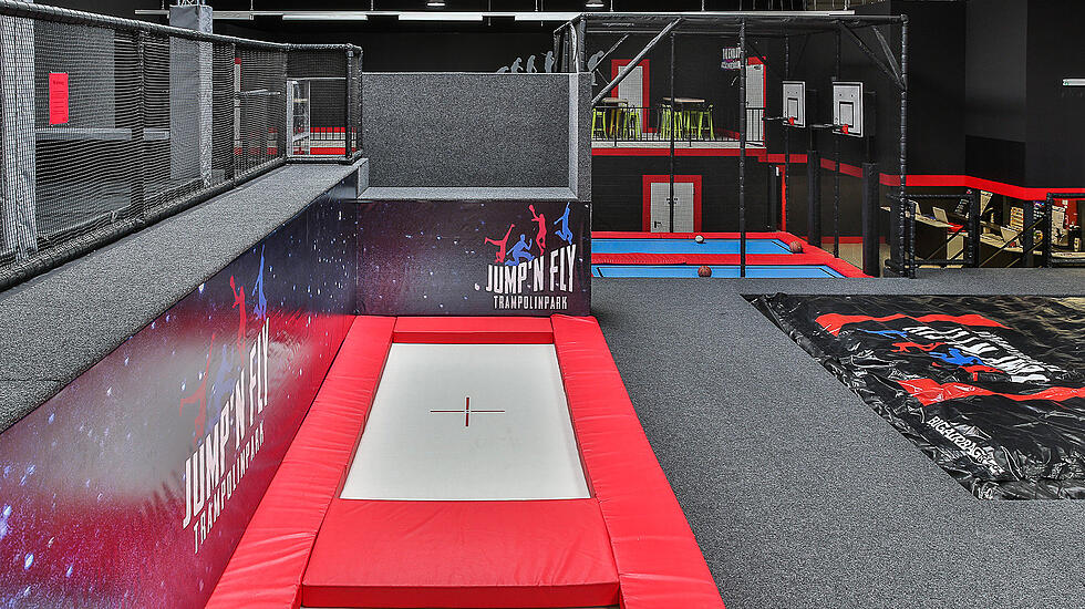 So sieht es im Trampolinpark Linden aus