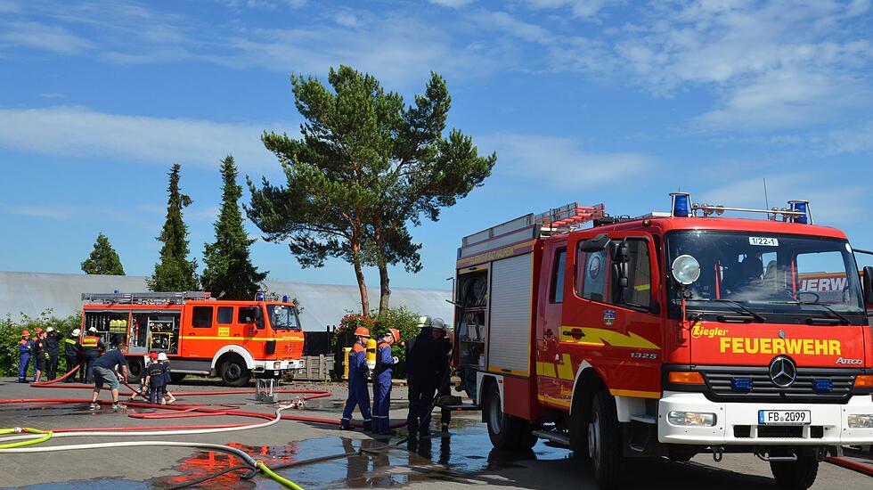 Schauübung der Stadtjugendfeuerwehr Bad Nauheim