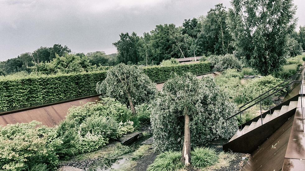 Impressionen aus Gießen nach dem Unwetter