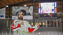 im Abschiedsspiel von Harry Lange - Team Harry & Friends gegen Team Oberliga-Meister