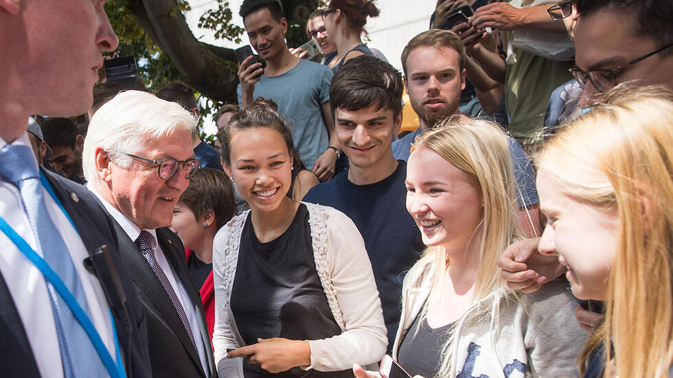 Bundespräsident Steinmeier besucht Hessen