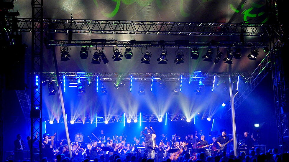 Crossover-Konzert auf der Seewiese mit der jungen Philharmonie Frankfurt
