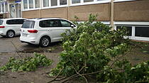 So sah es nach dem Unwetter in Gießen aus